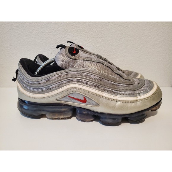 Nike Mens Air Max Vapormax 97 Silver Bullet Size 13 AJ7291-002 No Laces main image 7